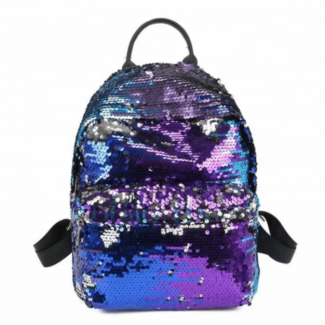 

Sequins Backpack Wholesale Sequin Zipper Backpack Girls Shoulder Bags Polyester Cycling ODM Unisex Travel or Outdoor Activity, White,red,blue,black,silver-red