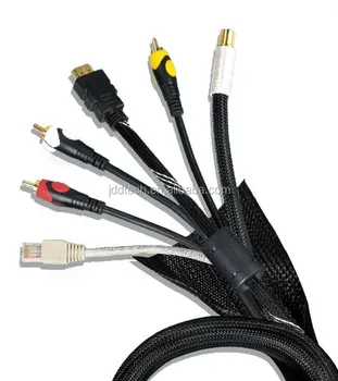 hook and loop cable management