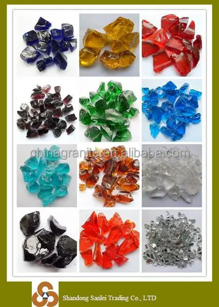 
small glass aggregate 