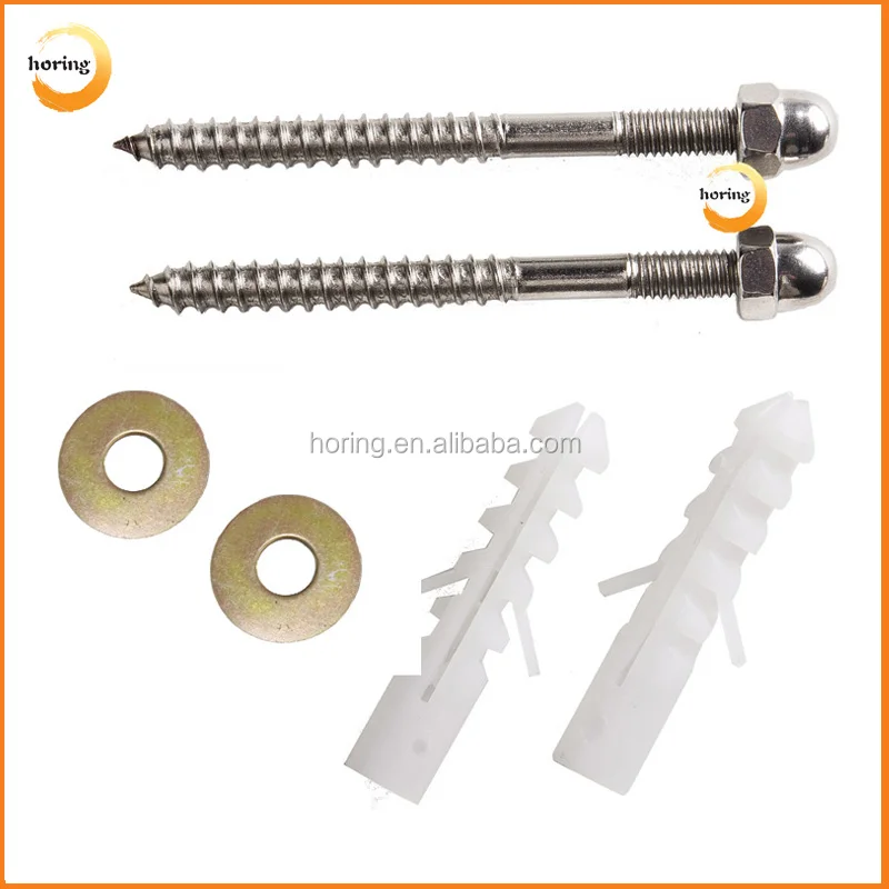 1/4"x 21/4" Brass Toilet Flange Fixing Wc Pan Screws Buy Pan Screws