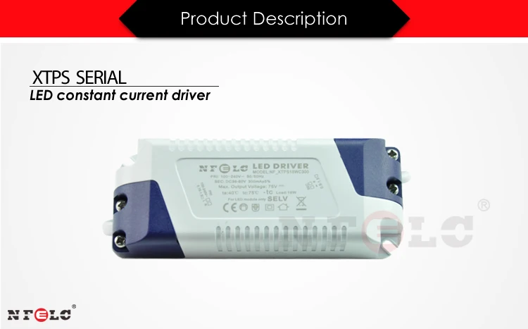 18W CE EMC SAA panel light Constant Current LED driver
