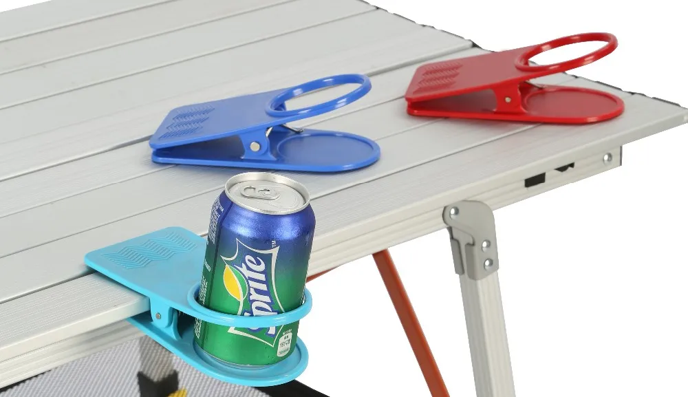 Portable Plastic Beach Handy Cup Holder Table Cupholder For Outdoor