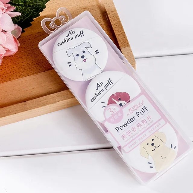

Round soft latex free beauty makeup sponge cosmetic puff air cushion puff