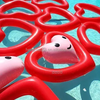 heart inflatable pool