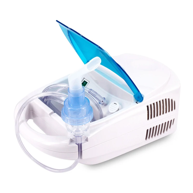 Grosir Pernafasan Inhaler Medis Compressor Nebulizer dengan Kebisingan Rendah untuk Pediaric, Asma dan Bronchitis