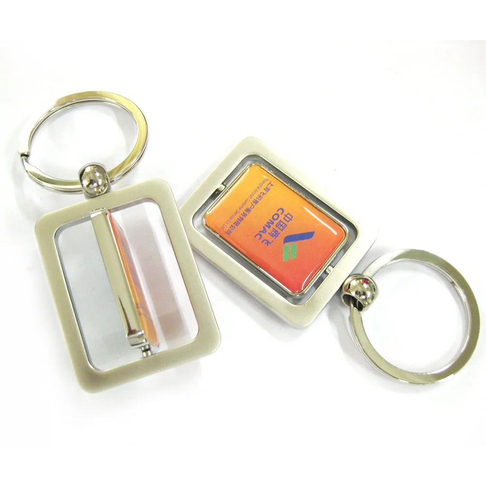 Wholesale Keychains Factory Cheap Custom Metal Printed Keyrings Buy