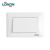 Selected material mini led 1 gang 1 way wall switch light