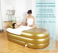 

Inflatable steam bathtub for adult