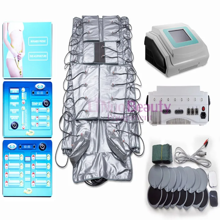 lymphatic drainage beauty massage equipment/air pressure pressotherapy detox slimming machine