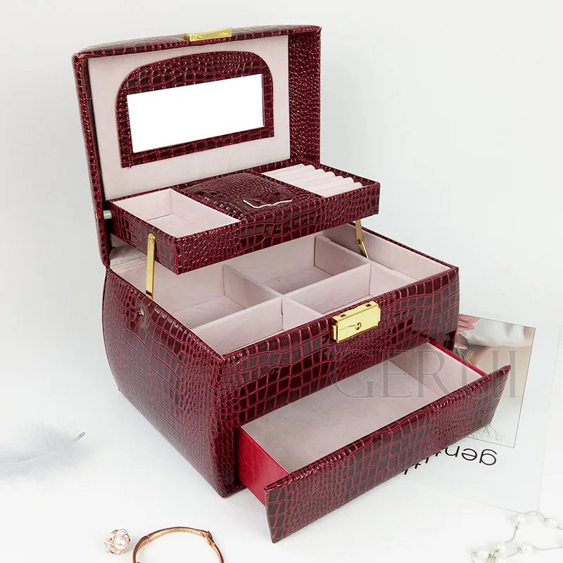 
wood jewelry box custom pattern jewelry box logo travel chocolate handmade ring box 