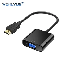 

1080P HDMI to VGA Converter, HDMI to VGA Adapter male to female for Computer, Desktop, Laptop, Projector, Display