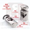 Hot Single Hole Cord Locks Stoppers for Clothes Tent