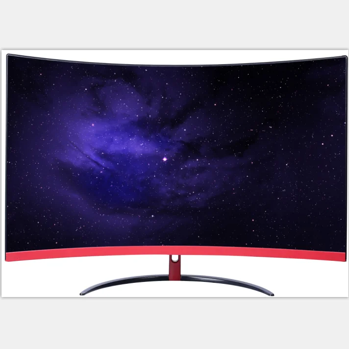 

White or black ultra thin 2k 32 inch 144hz curved gaming monitor led, Black white color