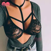 

2019 Newly Sexy Woman Lace Fancy Underwear Breathable See-through Bra