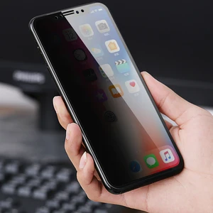 3D 5D All Full Coverage Anti Spy privacy screen film tempered glass privacy screen protector  for iPhone x/xs/xr