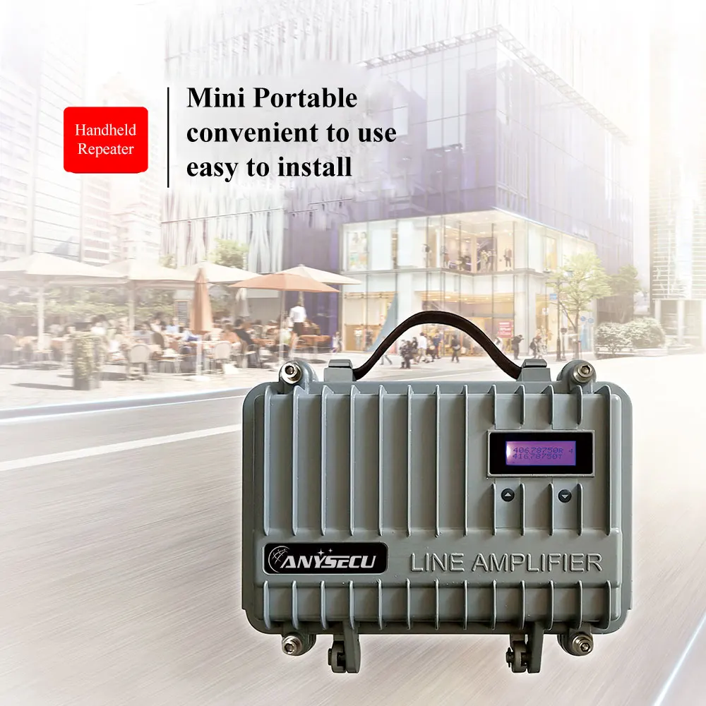 Uhf Mini Walkie Talkie Base Station Rpm9 Portable Radio Repeater 10