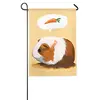 Guinea Pigs Animals Home Flag Cute Garden Flag Concise Outdoor Flags Funny Yard Flag