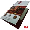 custom printed A4 Paper presentation file Folder with decorative pocket