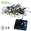 Ambience Pro Solar Panel LED Outdoor Back yard String Lights Waterproof Christmas light string IP65