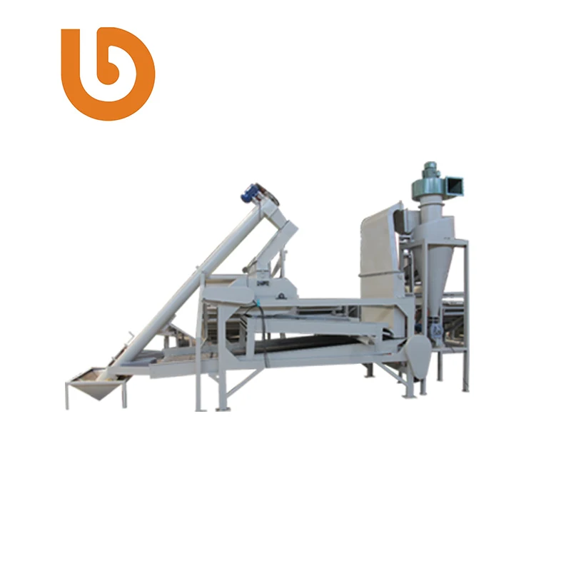 
Grains separator pumpkin seed hulling machine 