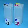4colors 280ml Ciss Refill Ink Cartridge For HP Designjet 500 800 800ps HP500 hp800 Printer With Auto Reset Permanent Chip