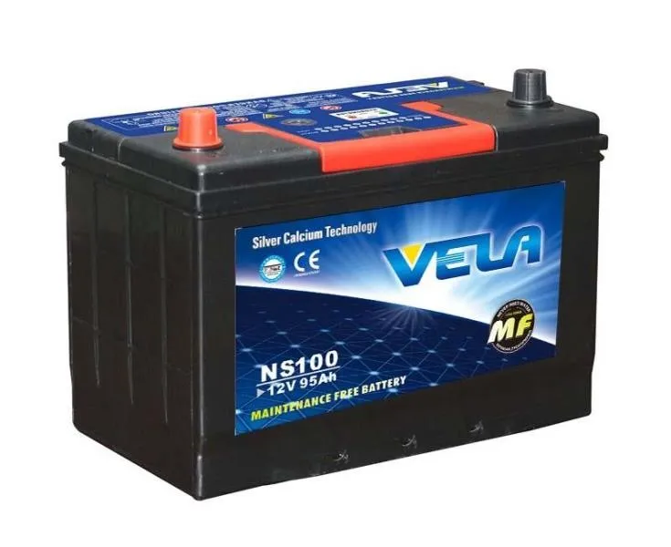 Japanese Battery Manufacturers Ns100 Global Car Battery Vela Brand 12v