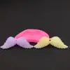 Diy Crystal Drop Gel Angel Wings Mold Cake Baking Hand-Made Silicone Mold