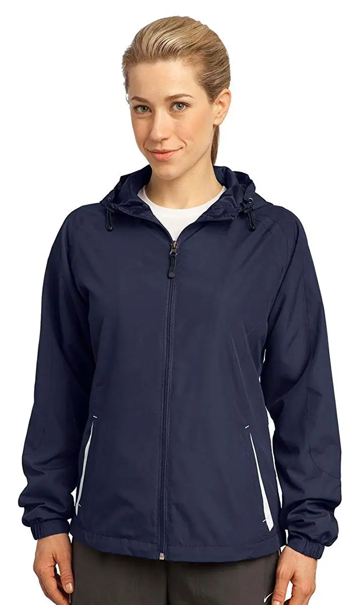 trespass womens homely padded hooded long jacket navy