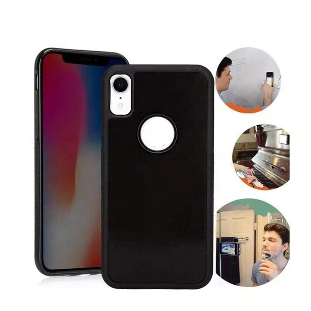

New design high quality water proof Anti Gravity cell Phone Case covers holder For iPhone X Xs
