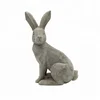 Custom Peculiar rabbit cement statues garden small animal statues