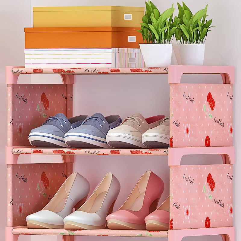 
Suoernuo Non-Fabric Telescopic shoe rack 