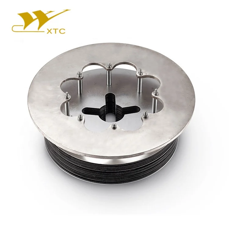 Tungsten/Molybdenum top shield assy for sapphire growth furnace