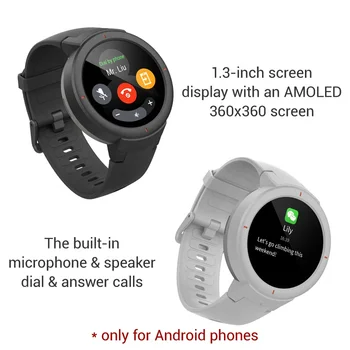 android smartwatch that answers calls