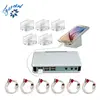 6 ports mini tablet display mobile phone security stand device for ipad