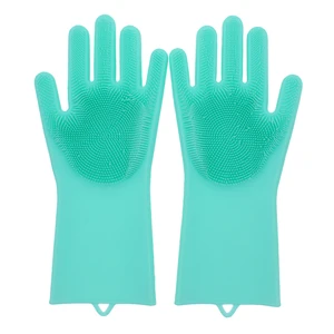 Image of 2019 new style ultrathin Silicone Gloves Great for dish wash