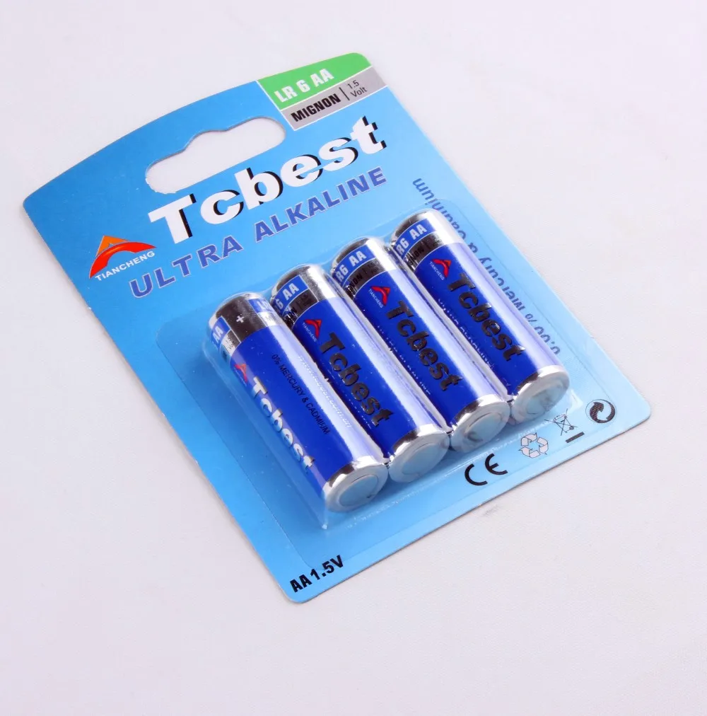 5v um3 battery aa size lr6 alkaline battery tcbest