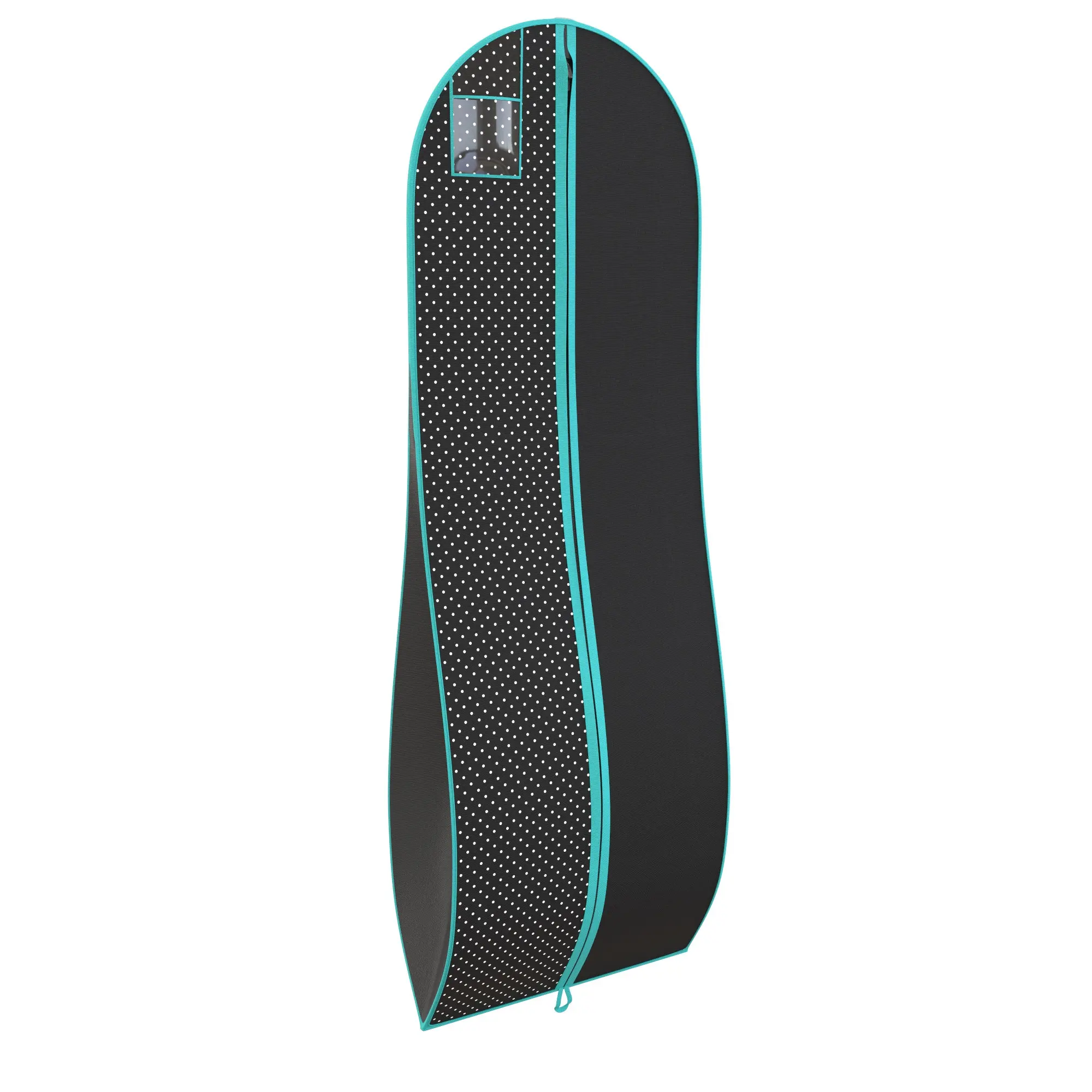 
72 inches Gusseted Gown Garment Bag for Evening Dresses with 10 inches Tapered Gusset 