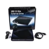 E-sun Ultra thin Laptop External USB2.0 DVD RW Drive Enclosure for SATA / IDE Interface