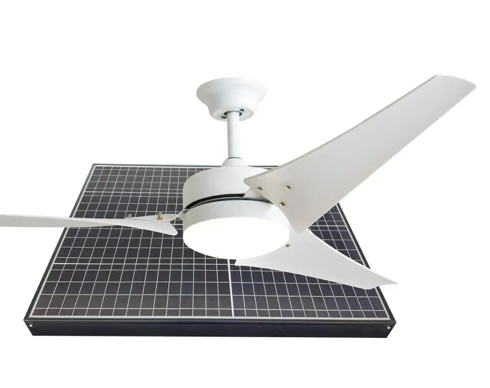 orient style 60 inch 40 watt bldc giant solar ceiling fan with light dc motor cooper coil Japan bearing air condition