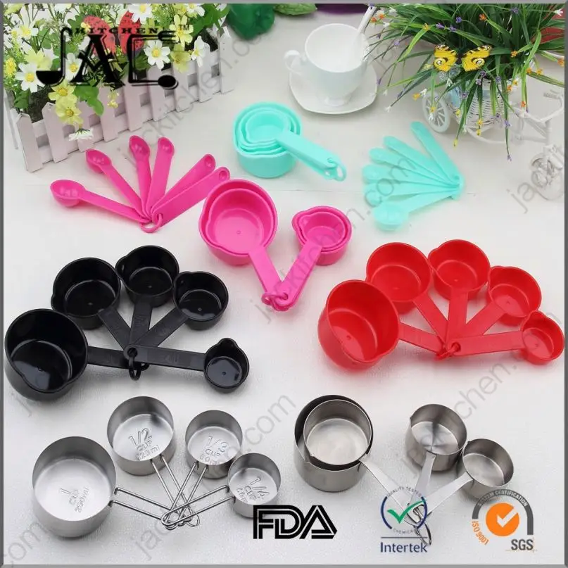 Wholesale Stainless Steel Plastic Measure Spoon