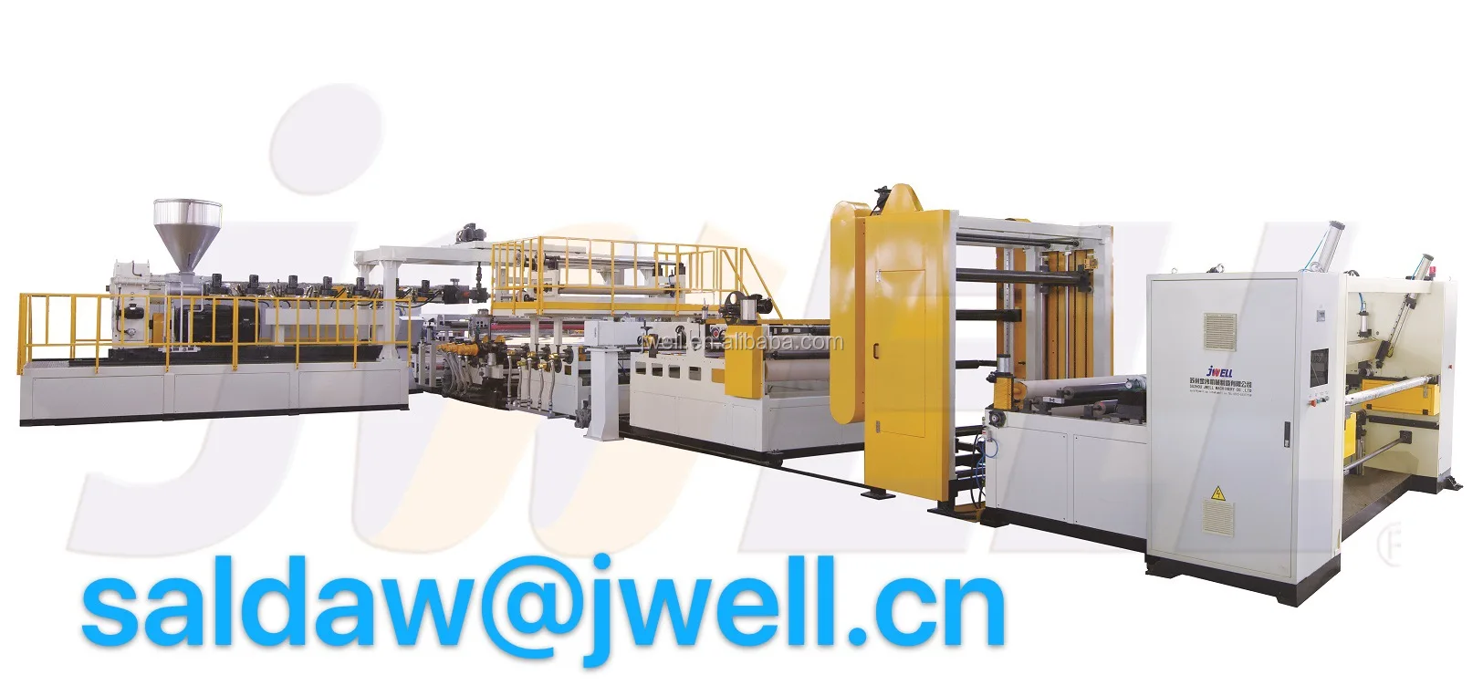 Tpu Pva Pvb Pe Cpe Cpp Plastic Cast Film Extrusion Machine Flow Cast Pp