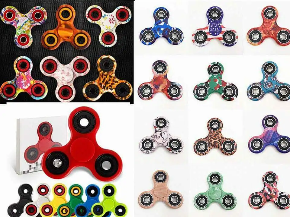 custom logo fidget spinners