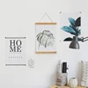 2018 New design Wooden Magnetic Wooden Frame DIY British Style Kids Room Decor Nursery Wall Artwork Print Canvas Poster Hanger