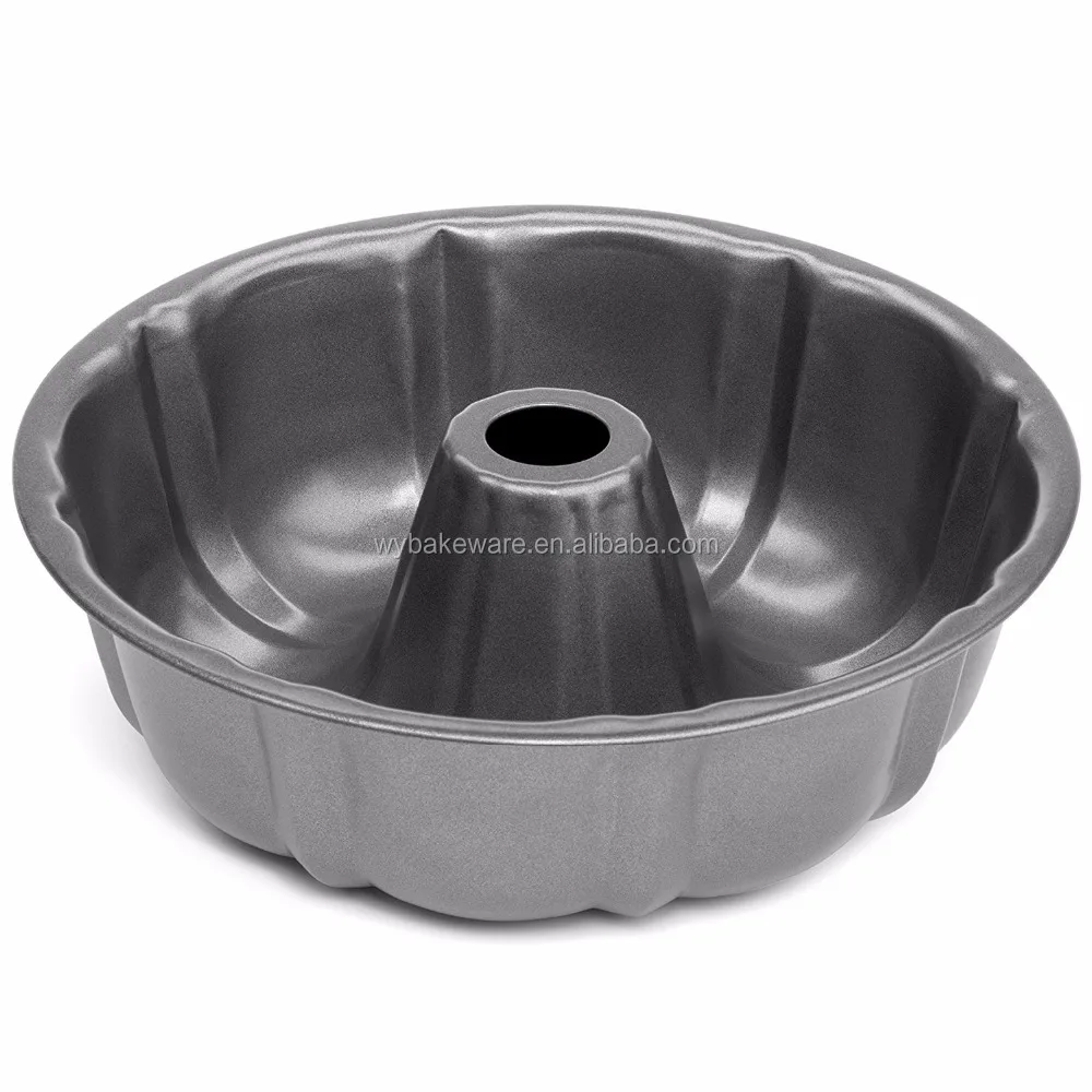 
OKAY BK-D6040 Nonstick 5 Piece Cake Pans Set with 9 Inch Round Cake forms, 9 Inch Springform and 10 In Bundt Pan 