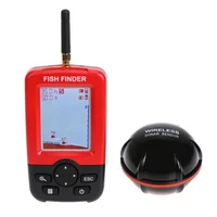 

Gorgons Outdoor Fishing Gear Raft Fishing Tools LED Fishfinder Wireless Portable deeper Sonar Sensor Echo Sounder Fish Finder