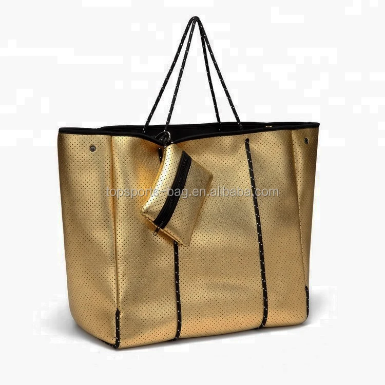 reusable lunch bolsa that looks like a brown paper bolsa