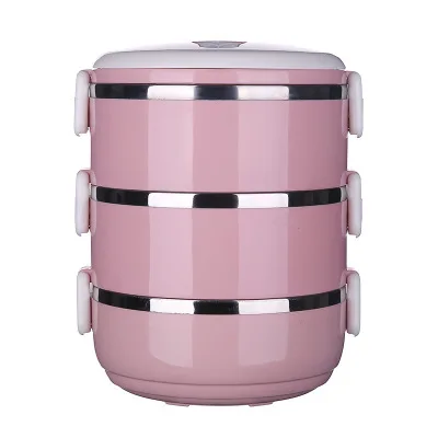 Stackable Stainless Steel Lunch Box Bento Box Thermal Food Container