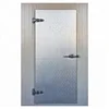 Hot Sale 800x1800mm Aluminum CE FORM E cold storage room hinges door with 360V 220V Heater defrost price