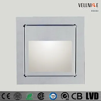 Led Stair Step Wall Light Recessed Mount Indoor Step Light Night Lighting R3b0019 Buy Led Stair Lighting Square Indoor Step Light Led Night Light