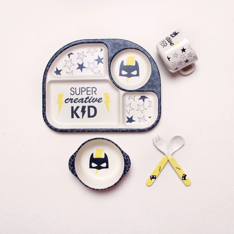 

Eco-friendly bamboo trending products 2018 baby bamboo tableware, Green , red ,sliver , blue ,white or as your request